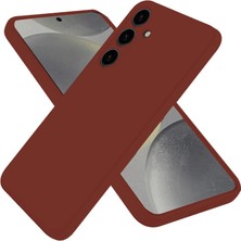 Mabelme Store Samsung Galaxy A56 Kılıf First Silikon - Bordo