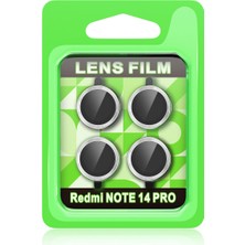 Mabelme Store Xiaomi Redmi Note 14 Pro 5g Raze Metal Kamera Lens - Gümüş