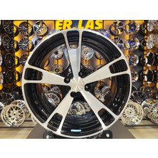 Tork Jant 4 Adet T705 7.5*17 4*100 ET42 67.1 Black Mack Jant (Takım)