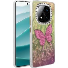 Mabelme Store Xiaomi Redmi Note 14 Pro 4g Kılıf Blade Aynalı Desenli Kapak - Desen 5