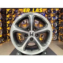 Honda 4 Adet Honda Orıjınal 6*15 5*114.3 ET45 64.1 Gun Mack Jant Revize Edilmiş (Takım)