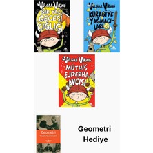 Kronik Kitap Odin Redbeard 3 Kitap Seti + Geometri Hediye
