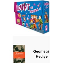 Timaş Çocuk Levent ve Tayfası-2 Set 5 Kitap Takım + Geometri Hediye