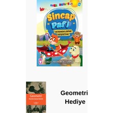 Timaş Çocuk Sincap Pafi - Mini Masallar 5 + Geometri Hediye