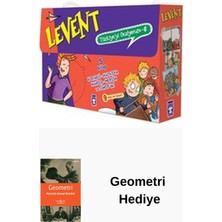 Timaş Çocuk Levent Türkiye'yi Geziyorum 6 Seti - 5 Kitap Takım + Geometri Hediye