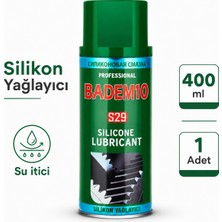 Badem10 Silikon Yağlayıcı Sprey 400 ml Nem Statik Elektrik Koruyucu Sürtünme Azaltıcı Çok Amaçlı Bakım Yağı