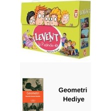 Timaş Çocuk Levent Iz Peşinde 6 Seti - 5 Kitap Takım + Geometri Hediye