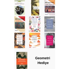 İnkılap Kitabevi Refik Halid Karay 9 Kitap Seti + Geometri Hediye