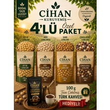 Cihan Kuruyemiş 500GR. Kıtır Leblebi 500GR. Köy Leblebisi 500GR. Sarı Leblebi 500GR. Çikolatalı Leblebi 4'lü Set