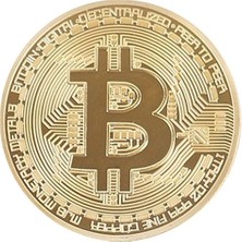 Hereveoyuncak Bitcoinn Madeni Hatıra Parası Hediyelik Para