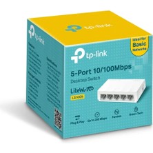 TP-Link LS1005 5 Port 10/100 Plastik Kasa Swıtch