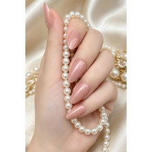 Easy Beauty Kısa Badem Takma Tırnak Small 10 Adet Takma Tırnak Seti