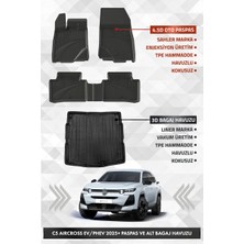 Drs Tuning Citroen C5 Aircross Elektrikli/plug In Hybrid 2025+ Uyumlu 4.5d Sahler Premium Havuzlu Paspas ve Lin