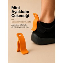 Mini Pratik Ayakkabı Çekeceği – Taşınabilir Pratik Ayakkabı Giyme Aparatı Kerata - 1 Adet Plastik Kerata