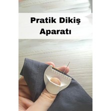 Pratik Dikiş Aparatı, Iğne Aparatı - Terzi Dikiş Aparatı (Stoktaki Renk Gönderilecektir)