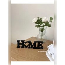 Home Yazılı Rubatrend Dekoratif Biblo ve Masaüstü Dekor Siyah