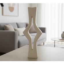 Minimal Dekoratif Obje Plastik | Salon ve Ofis Masa Üstü Dekoratif Obje - Figür