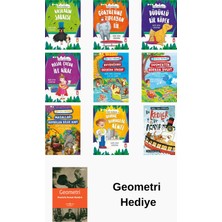 Timaş Çocuk Nehir Aydın Gökduman 9 Kitap Seti + Geometri Hediye