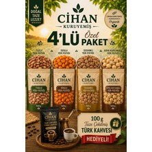 Cihan Kuruyemiş 500GR. Tuzlu Fıstık  500GR.  Soslu Fıstık 500GR. Susamlı Fıstık 500GR. Kaplama Fıstık 4'lü Set