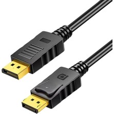 Sensei SP-DP/DP-0018 4K 60HZ Dp To Dp 1.8 Metre Altın Uçlu Dısplay Port Kablo