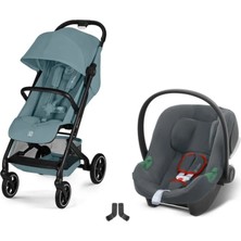 Cybex Beezy Travel Sistem | Stormy Blue & Aton Steel Grey