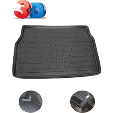 Drs Tuning Volkswagen Golf 7 2013-2020 Uyumlu Lıner Araca Özel 3D Alt Bagaj Havuzu - Golf 7