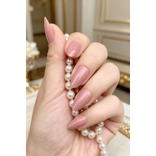 Easy Beauty Kısa Badem Takma Tırnak Small 10 Adet Takma Tırnak Seti