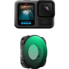K&f Concept Gopro HERO13/HERO12 Black Için  Nd2-32 Filtre (HERO13/12/11/10/9 Uyumlu)