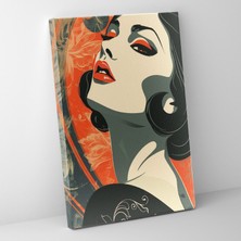 Painted Anarchy Klasik Pop Art Çağdaş Sanat Tasarımı Dekoratif Kanvas Tablo