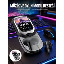 Belsina Kişiselleştirilebilir LED Ekranlı Bluetooth Kulaklık – Oyun & Müzik Modlu - BLS1009301-2148