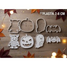 Cadılar Bayramı Kurabiye Kalıbı Seti - Halloween Kurabiye Kalıbı ve Kesici Seti
