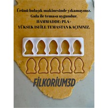 Balık Kraker Kurabiye Kalıbı - Balık Kek ve Kurabiye Kesici - Çoklu Kesici - Hamur Kesici
