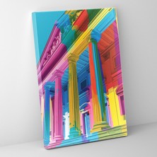 Painted Anarchy Klasik Pop Sanat ile Modern Tarzı Birleştiren Kanvas Duvar Tablosu