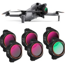 K&f Concept Mini 5 Pro Için Nd-Pl Filtre Seti 6'lı Paket (CPL+ND4&PL+ND8&PL+ND16&PL+ND32&PL+ND64&PL)