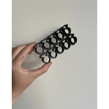 Balık Formlu Çoklu Kurabiye ve Hamur Kesme Kalıbı - 12 cm - Plastik