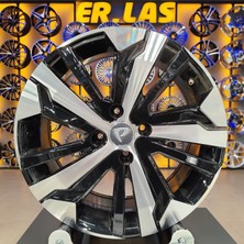 Bk Jant 4 Adet BK-5837 7*17 4*108 ET25 65,1 Black Machıned Jant (Takım)