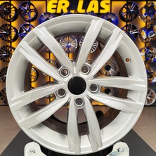 R1 Jant 4 Adet R1-5037 6,5*15 5*112 ET35 57,1 Sılver Jant (Takım)