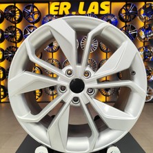 R1 Jant 4 Adet R1-323 7,5*18 5*114,3 ET45 66,1 Sılver Jant (Takım)