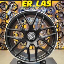 Bk Jant 2 Adet BK-5318 9,5*20 5*112 ET45 66,56 Mat Black Lıp Mac Jant (Takım)