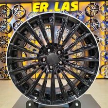 Km Jant 2 Adet KM-D989 9,5*19 5*112 ET48 66,6 Black/ld Jant (Takım)
