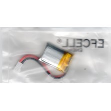 Efcell Amatör Mini Drone Batarya Soketli Polimer Pil 3.7V 220MAH 07X18X25 Iki Pinli Soket Rc Quadcopter /rc Dronlar