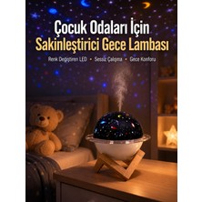 Najmaddin Karg USB Ile Çalışan Projektörlü Aromaterapi Nemlendirici Masaüstü Kullanım Içi
