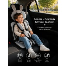 ARGALI Cozykid Ayı Bebek Çocuk Oto Koltuğu Emniyet Kemerli Destek Minderi