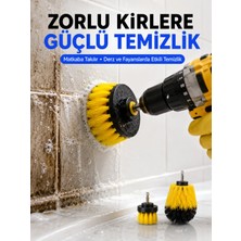 Najmaddin Karg 3 Parça Matkap Ucu Temizlik Fırçası Dayanıklı Naylon Kıllı Najmaddin