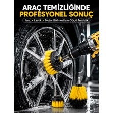 Tech Butiq 3’lü Matkap Ucu Fırça Takımı Zorlu Kirler Için