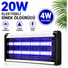 Raylax Elektrikli Sinek Öldürücü 20W Zincirli Askılı Sessiz ve Güçlü Etkili Cihaz
