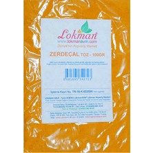 Erdo Ticaret Zerdeçal Kökü Doğal Öğütülmüş 100 gr Paket