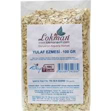 Erdo Ticaret Yulaf Ezmesi Doğal 100 gr Paket
