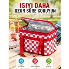 Techora Sale Çok Amaçlı Isı Yalıtımlı Termos Çanta Piknik Kamp Seyahat ve Market Kullanımına Uygun