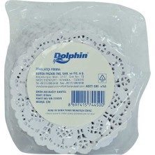 Erdo Ticaret Kağıt Bardak Altlığı 9 cm Dantel Desenli Beyaz 500 Adetli 1 Paket